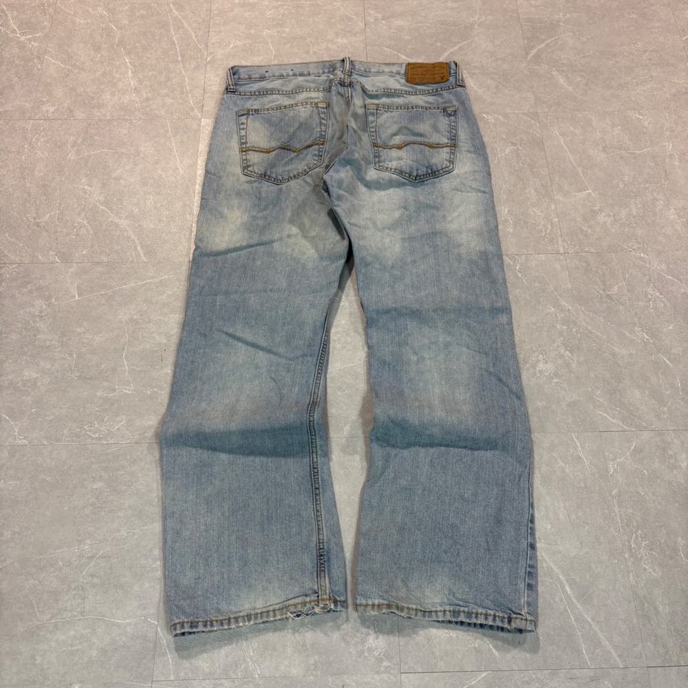 Y2K American eagle blue Bootcut jeans size 33"